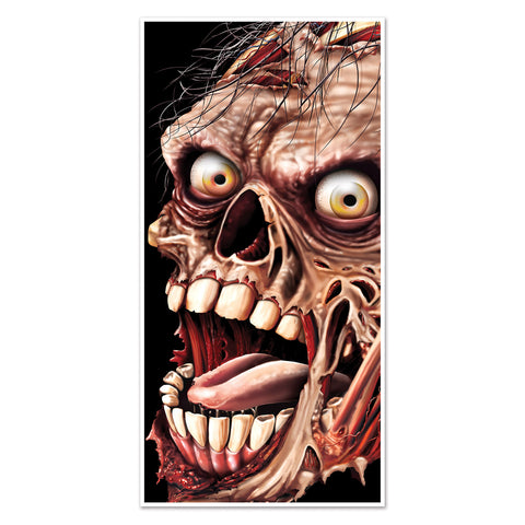 Zombie Door Cover, Size 30" x 5'