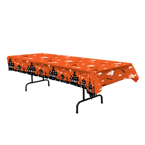Haunted House Tablecover, Size 54" x 108"