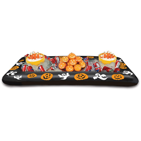 Inflatable Halloween Buffet Cooler, Size 28"W x 4' 5¾"L