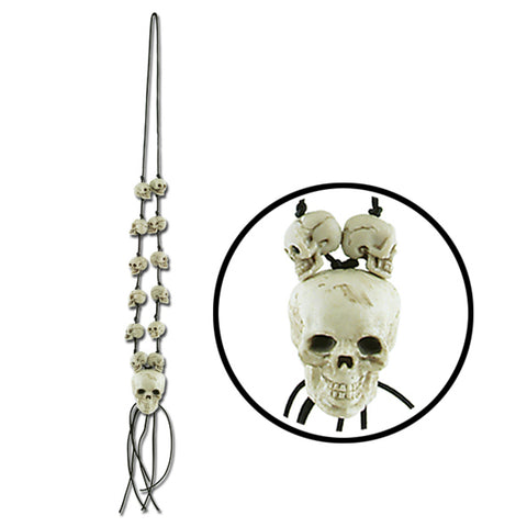 Skull Necklace, Size 42"