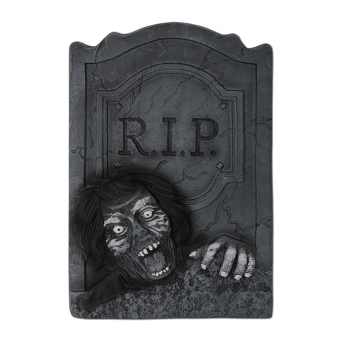 Zombie R.I.P. Tombstone, Size 21" x 13½"