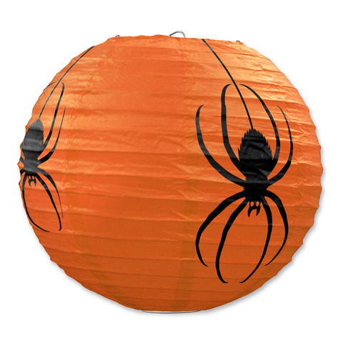 Spider Paper Lanterns, Size 9½"