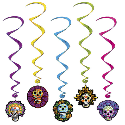 Day Of The Dead Whirls, Size 3' 4"