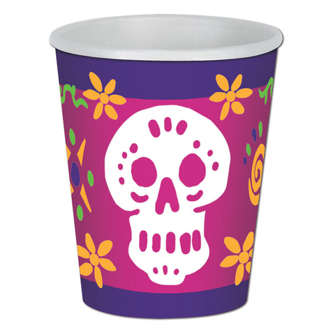 Day Of The Dead Beverage Cups, Size 9 Oz