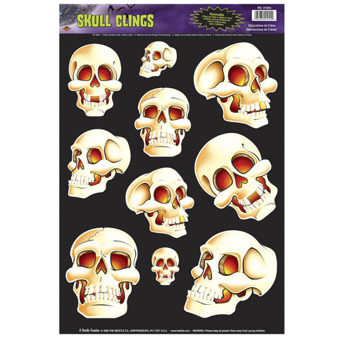 Skull Adherivos, Size 12" x 17" Sh