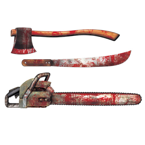 Bloody Weapon Recortes, Size 25"-31"