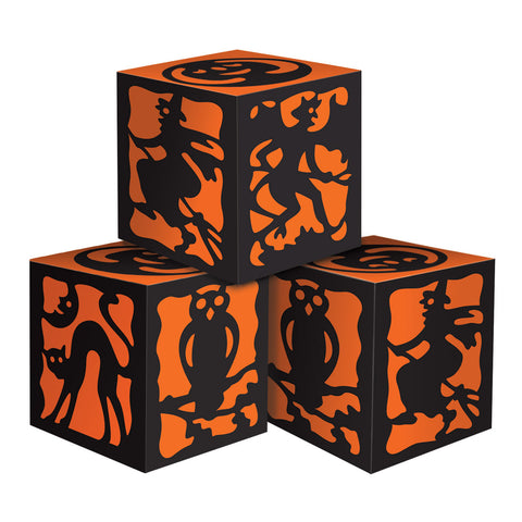 Halloween Favor Boxes, Size 3¼" x 3¼"