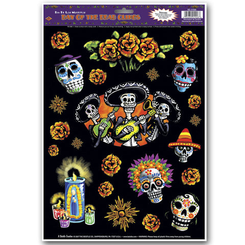 Day Of The Dead Adherivos, Size 12" x 17" Sh