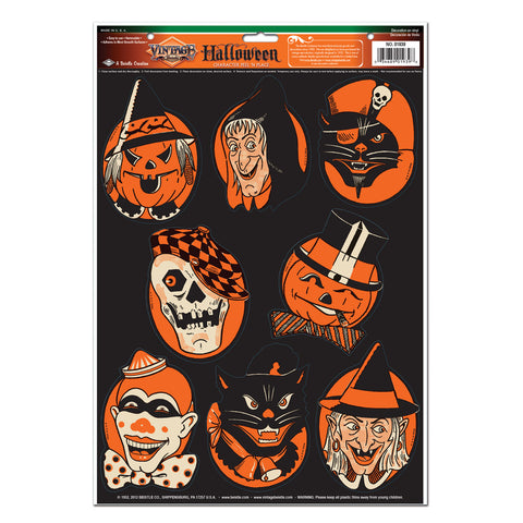 Halloween Characters Peel 'N Place, Size 12" x 17" Sh