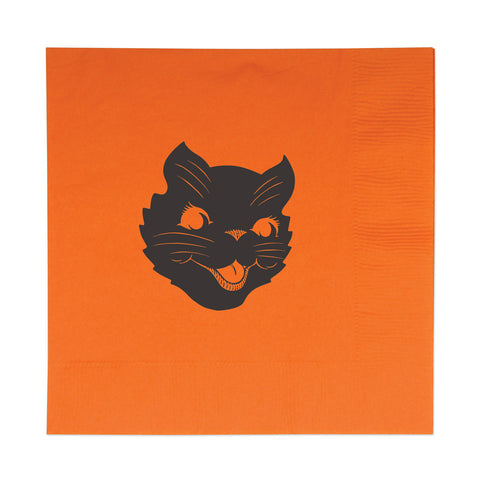 Halloween Cat Luncheon Napkins