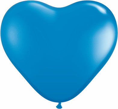 06" Corazon Azul Marino, Latex Solido