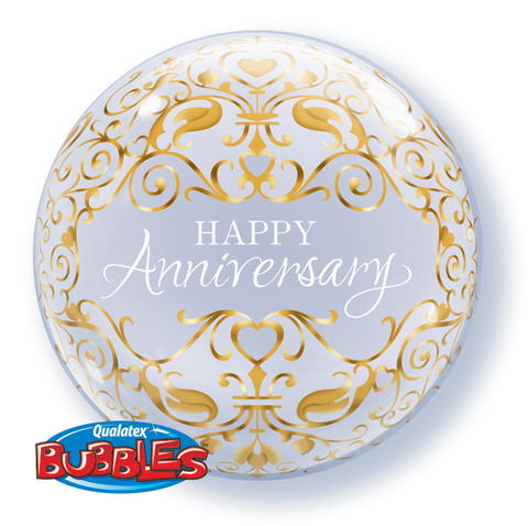 22" Burbuja, Happy Anniversary, Aniversario Classico