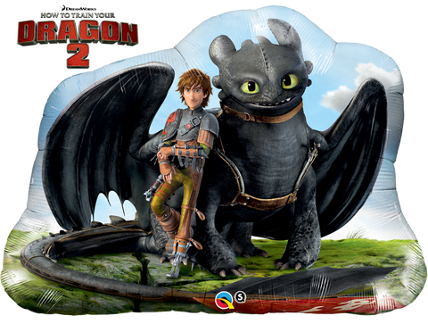 33" Hiccup & Toothless, How To Train Your Dragon 2