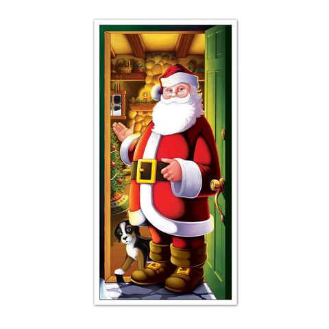 Santa Door Cover, Size 30" x 5'