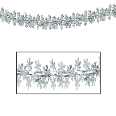 Snowflake Garland/Column, Size 12" x 9'