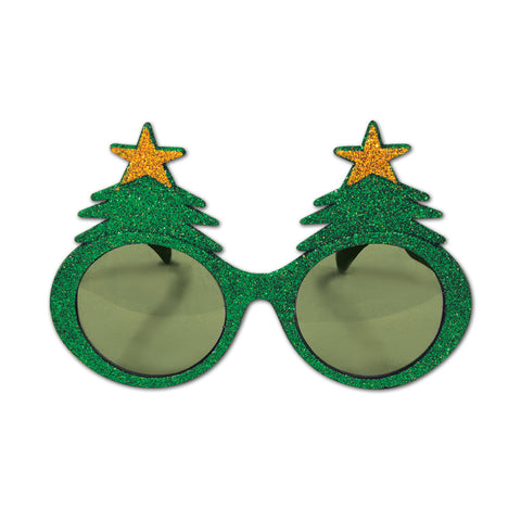 Glittered Christmas Tree Fanci-Frames
