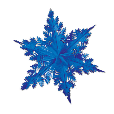 Metallic Winter Snowflake, Size 24"