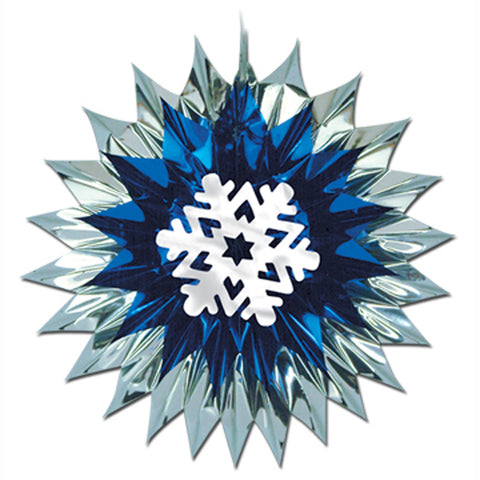 Snowflake Fan-Burst, Size 15"