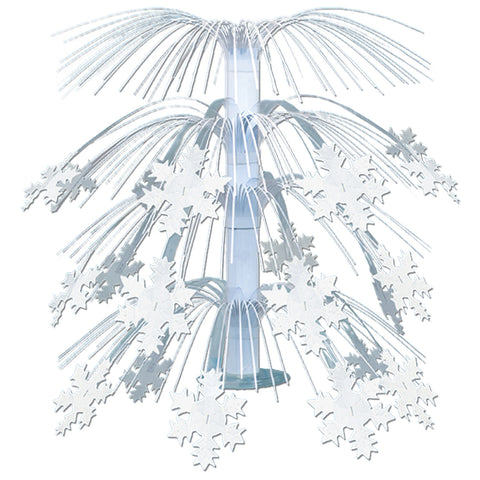 Snowflake Cascade Centerpiece, Size 18"