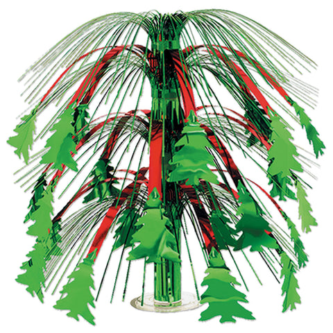 Christmas Tree Cascade Centerpiece, Size 18"
