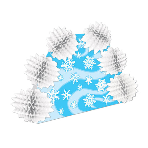Snowflake Pop-Over Centerpiece, Size 10"