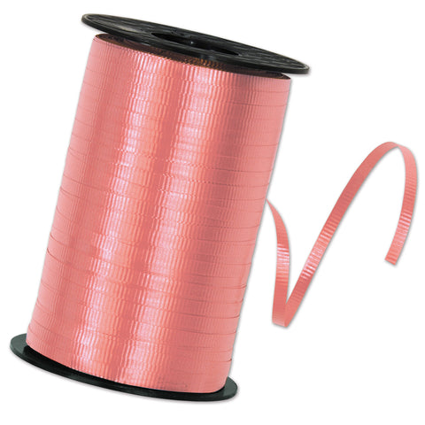 Pink Curling Ribbon, Size 3/16" x 500 yards