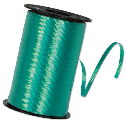 Teal Curling Ribbon, Size 3/16" x 500 yards