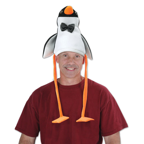 Plush Penguin Hat