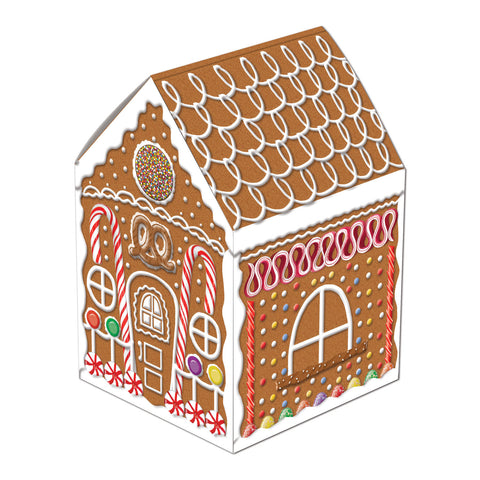 Gingerbread House Centerpiece, Size 8"