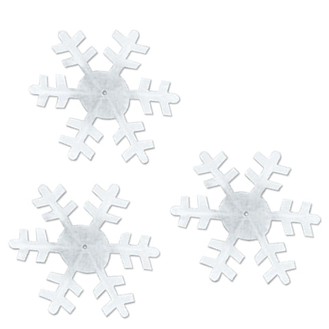 Winter Snowflakes, Size 3½"-4½"