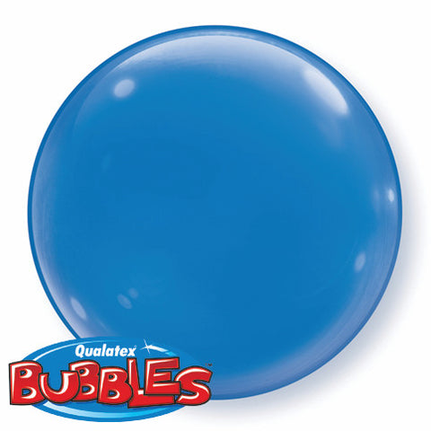 15" Burbuja, Colores Solidos, Azul Marino