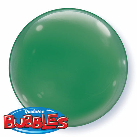 15" Burbuja, Colores Solidos, Verde