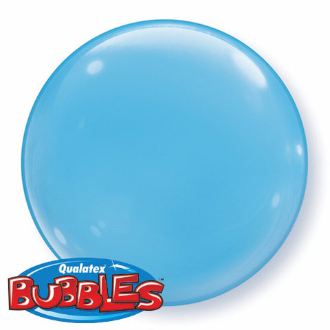 15" Burbuja, Colores Solidos, Azul Claro