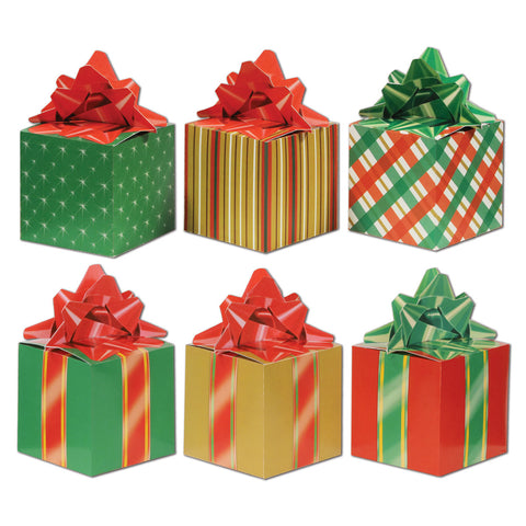 Christmas Favor Boxes, Size 3¼" x 5¾"