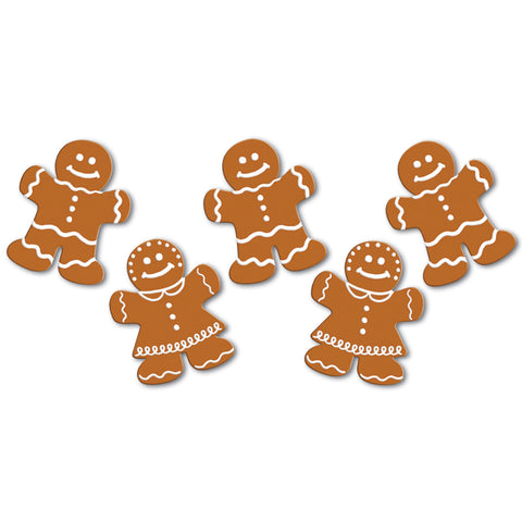 Mini Gingerbread Recortes, Size 5"