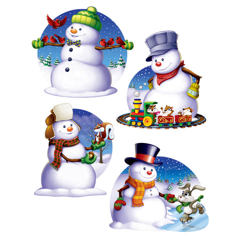 Snowman Recortes, Size 14¼"-15½"