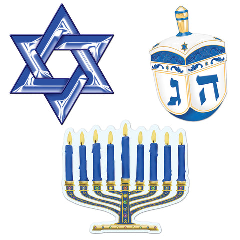 Hanukkah Recortes, Size9½"