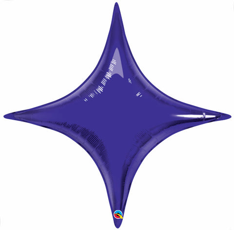 20" Starpoint, Purpura Cuartzo, Mylar Solido