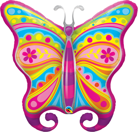 40" Mariposa, Diseño Paisley