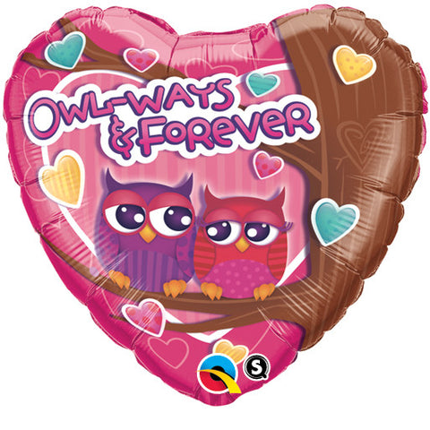 18" Corazon, Owl-ways & Forever, Bhuos Enamorados