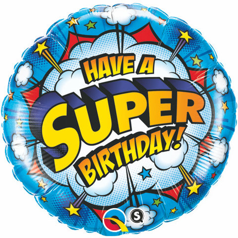 18" Redondo, Have a Super Birthday!