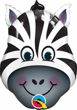 14" Zebra Sonriente
