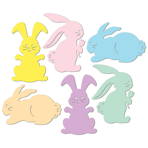 Bunny Silhouettes, Size 15½"