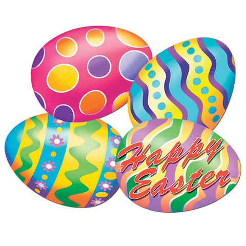 Pkgd Easter Egg Recortes, Size 16"