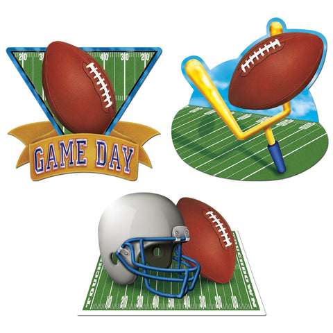 Game Day Football Recortes, Size 15"-18"