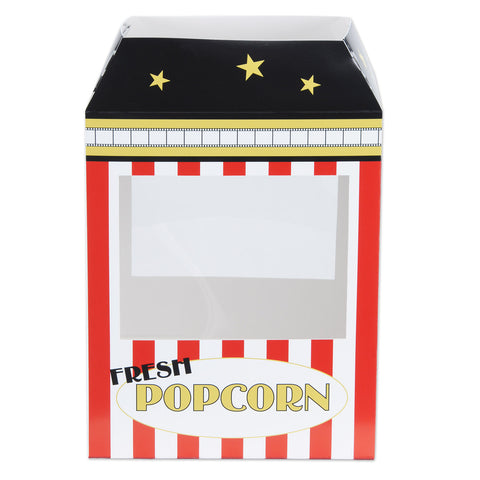Popcorn Machine Centerpiece, Size 15¼" x 8¼" x 10½"