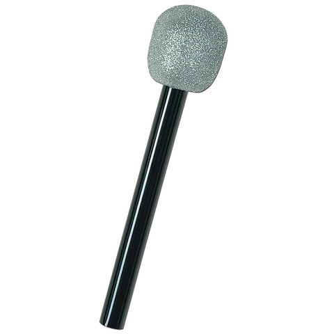 Glittered Microphone, Size 10"