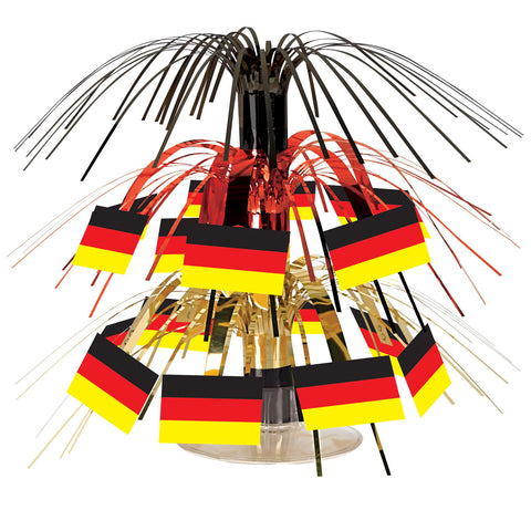 German Flag Mini Cascade Centerpiece, Size 7½"