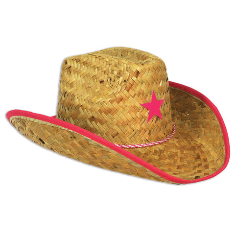 Child Cowboy Hat w/Star & Chin Strap