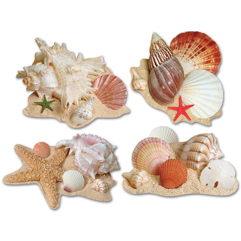 Seashell Recortes, Size 16"-17"